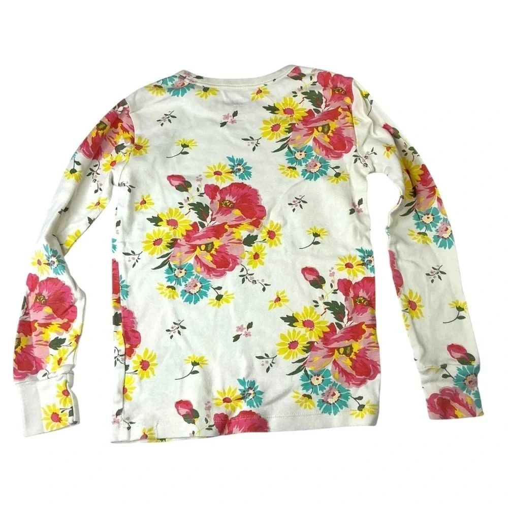 GAP Kids Floral and Unicorn Pajama Sleepwear 2 Piece Set Bundle Lot Girls Size 8